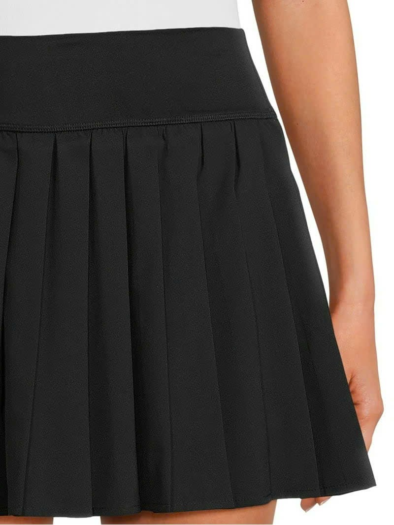 Chân váy xếp ly No Boun.daries - đen
