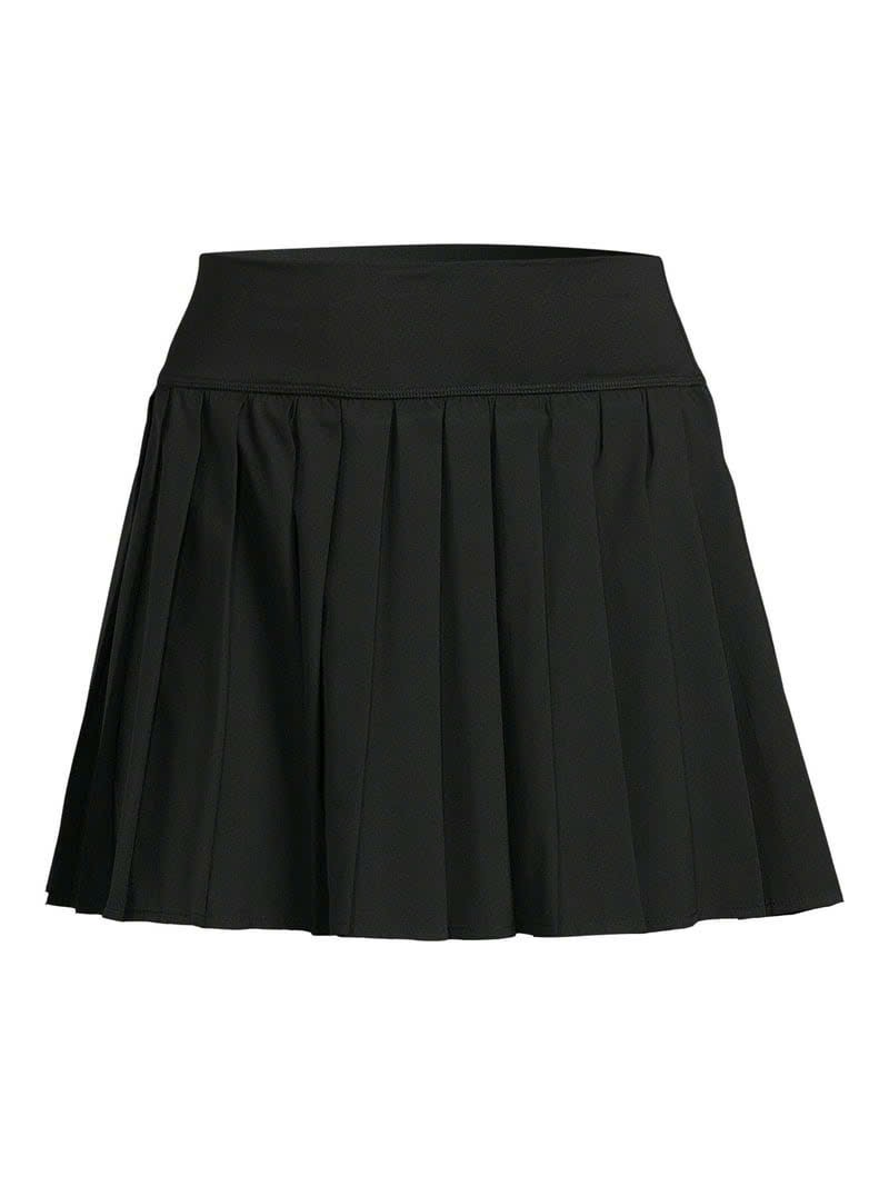 Chân váy xếp ly No Boun.daries - đen